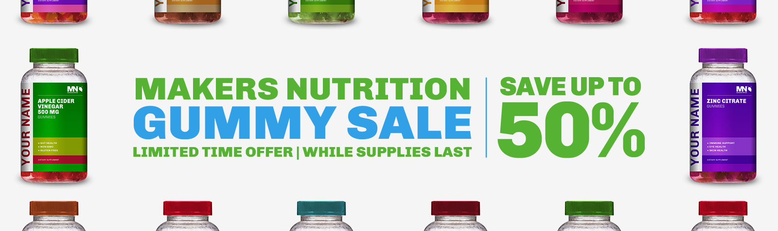 Private Label Gummy Sale - Limited Time - Save up to 50%