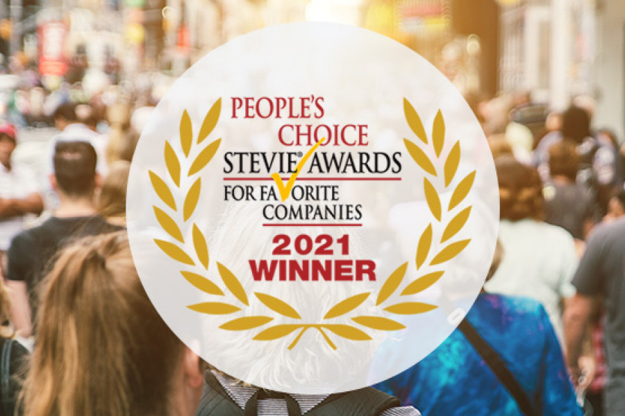 Makers Nutrition Wins 2021 People's Choice Stevie® Award